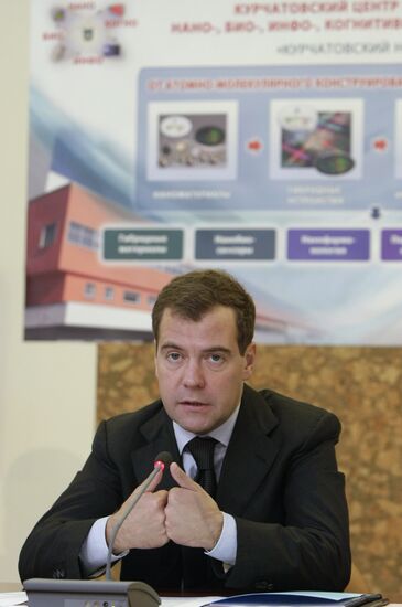 Dmitry Medvedev chairs Presidential Council for Science meeting