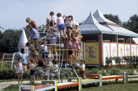 Playground of Lesnaya Skazka daycare center