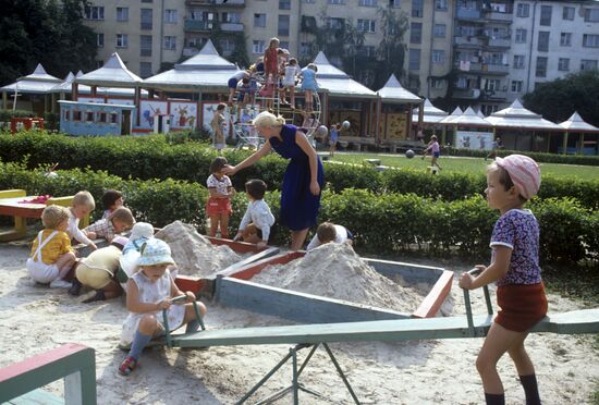 Playground of Lesnaya Skazka daycare center