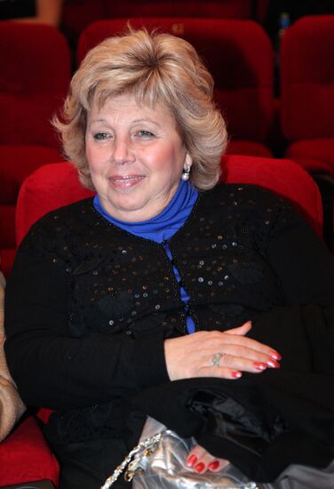 Larisa Rubalskaya. Premiere screening of "Tender May" film