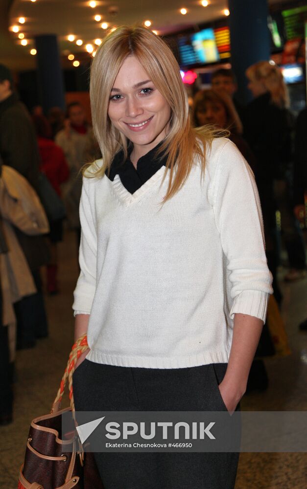 Marina Lizorkina. Premiere screening of "Tender May" film