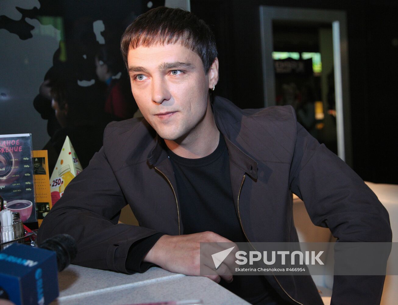 Yuri Shatunov. Premiere screening of "Tender May" film