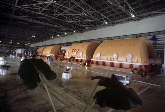 Chernobyl turbine room