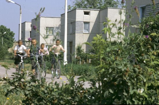 Village at Leninism collective farm