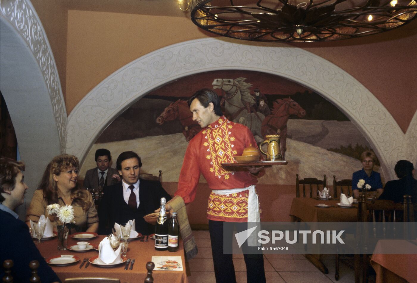 Clients of Rus restaurant