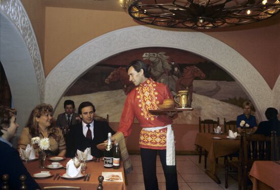 Clients of Rus restaurant