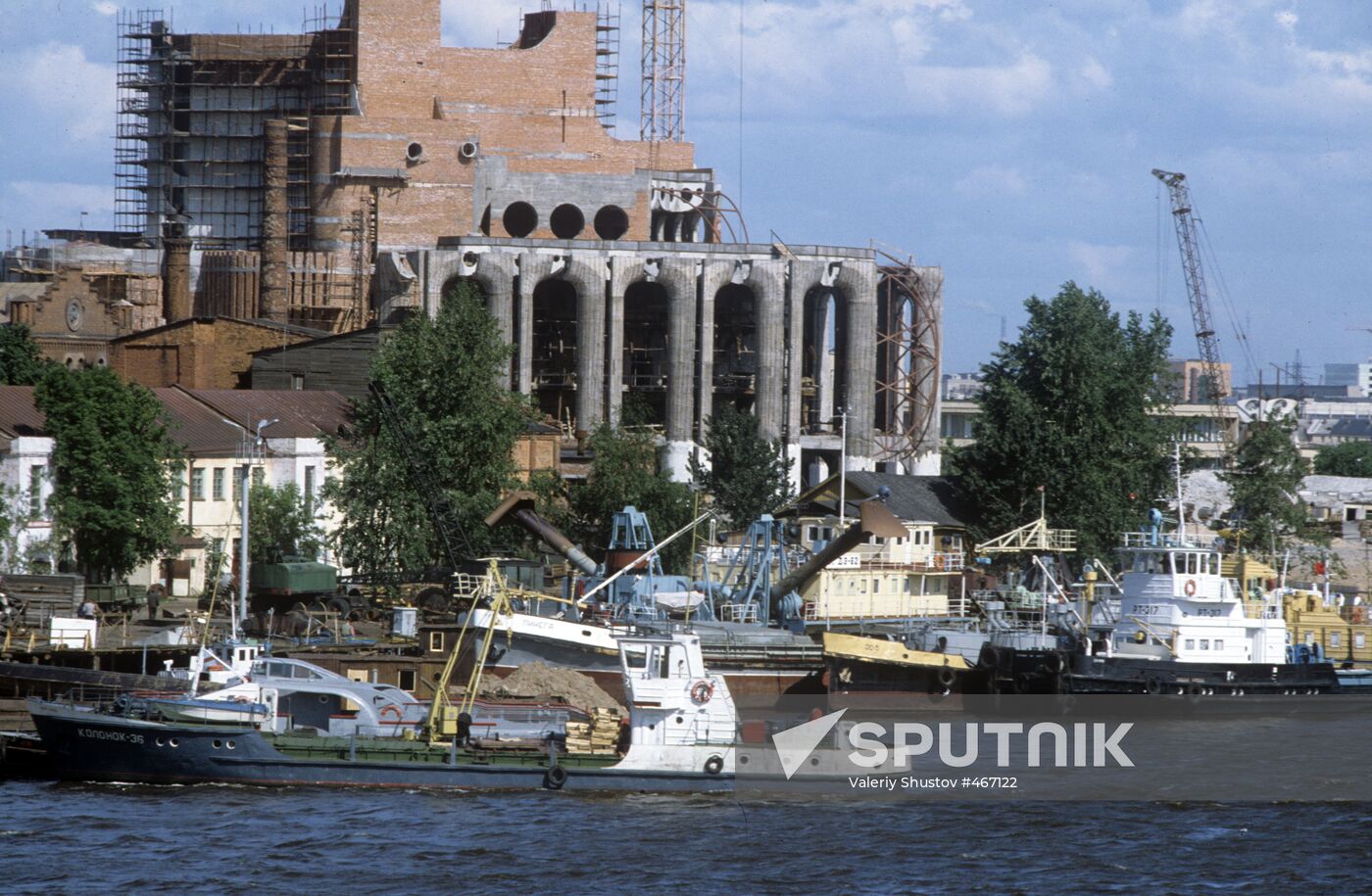 Construction of new building of Novgorod Theater