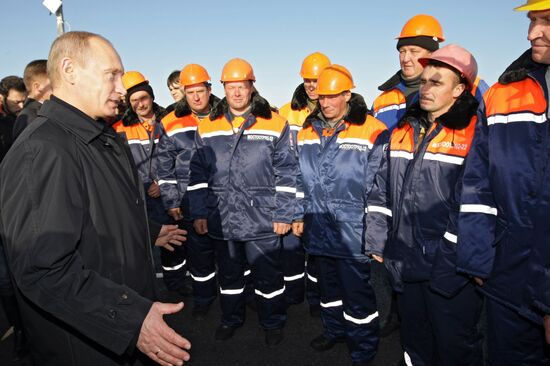 Vladimir Putin visits Murom