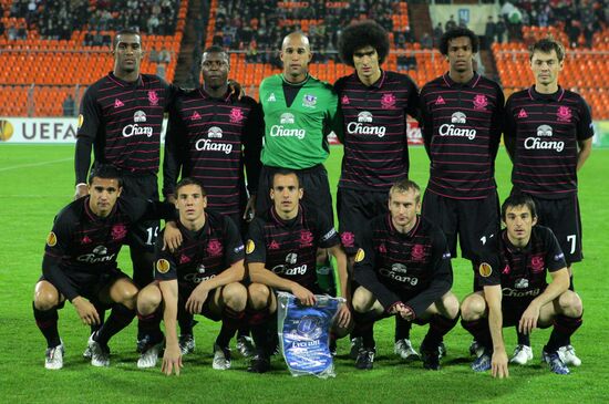 Football. UEFA Europa League. BATE vs. Everton