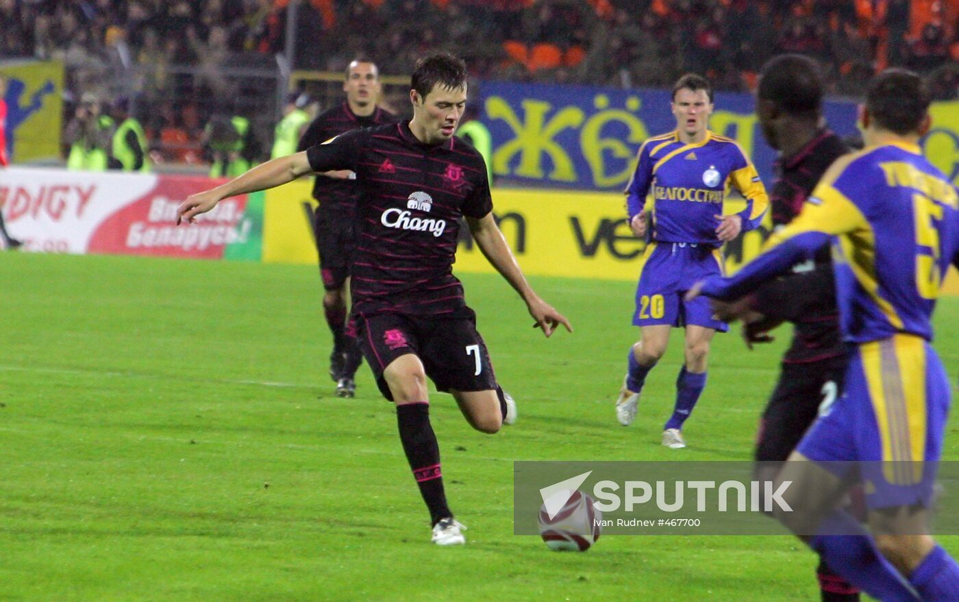 Football. UEFA Europa League. BATE vs. Everton