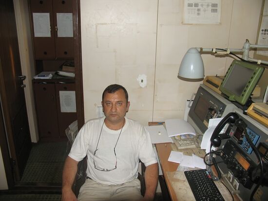 Russian procurator's office investigators aboard Arctic Sea