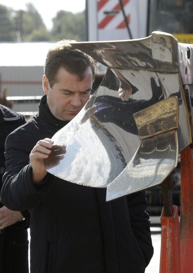 Dmitry Medvedev's trip to Orel Region