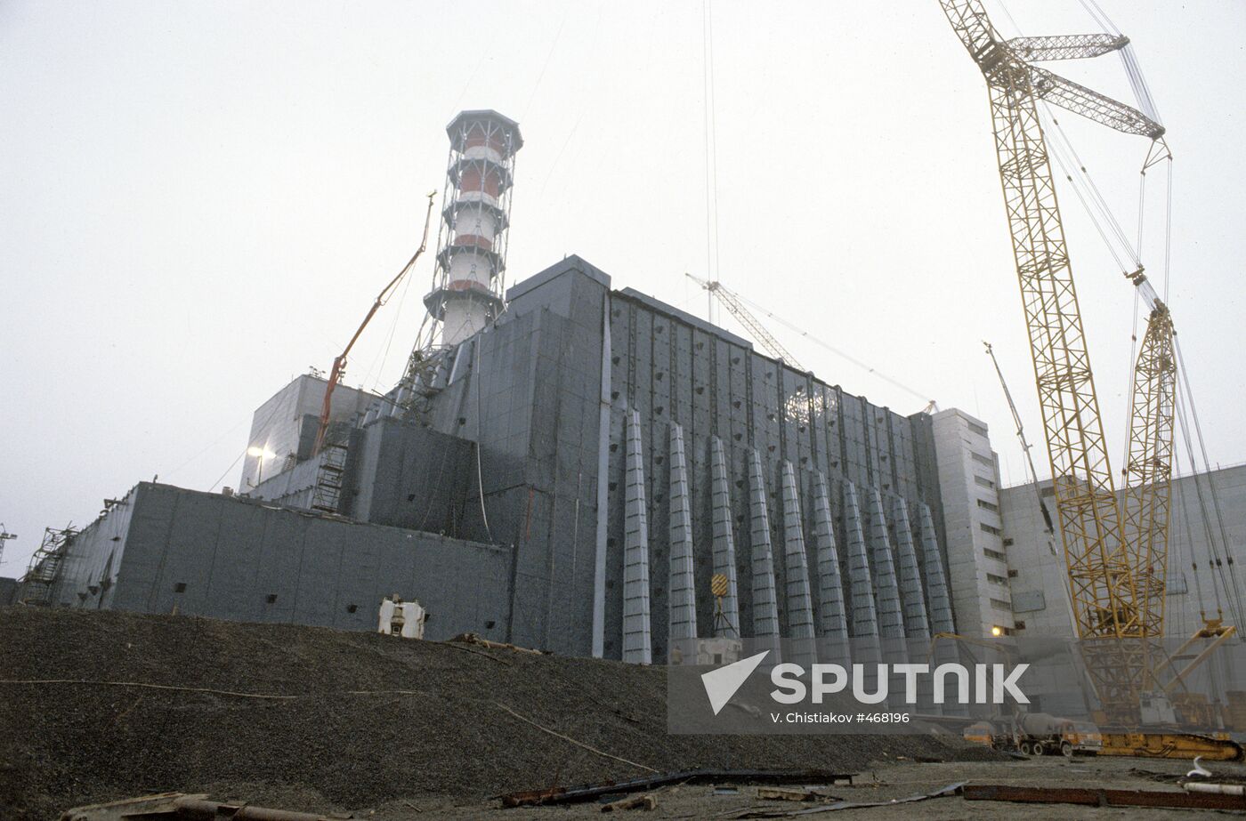Unit 4 of Chernobyl Nuclear Power Plant