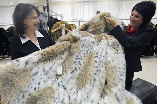 World of Fur and Leather hypermarket in Sokolniki