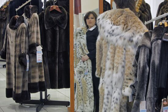 World of Fur and Leather hypermarket in Sokolniki