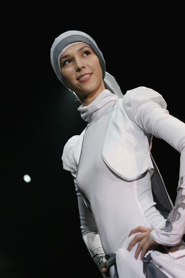 First international fashion contest Islamic Clothes in Kazan
