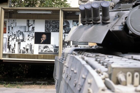 Tanks on Moscow streets