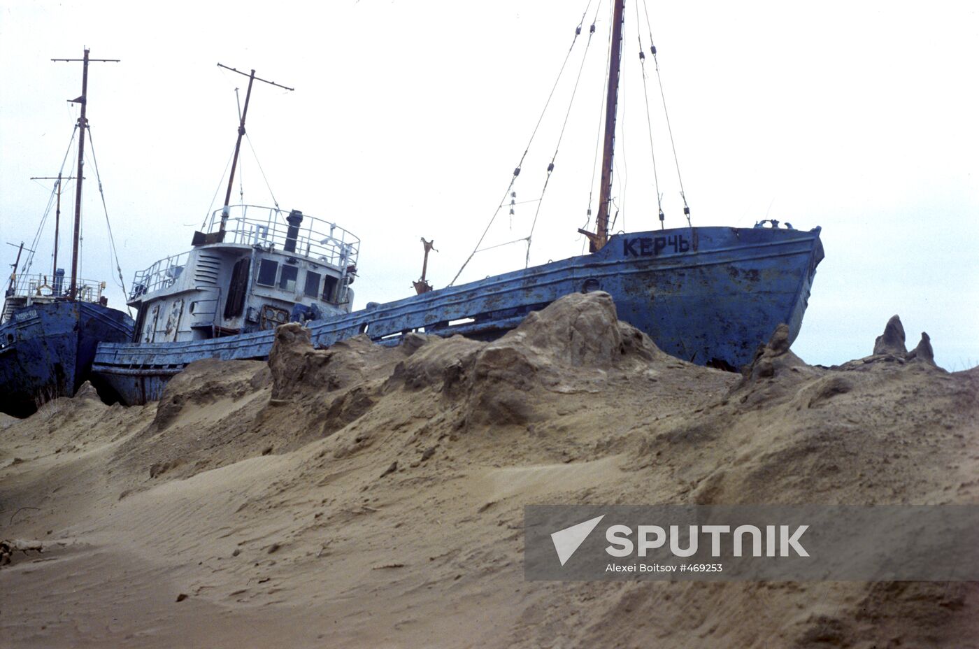 Former Fishing Fleet of Aral Sea