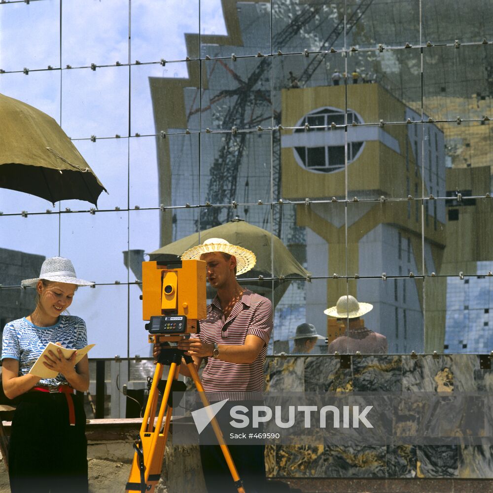 Land surveyors