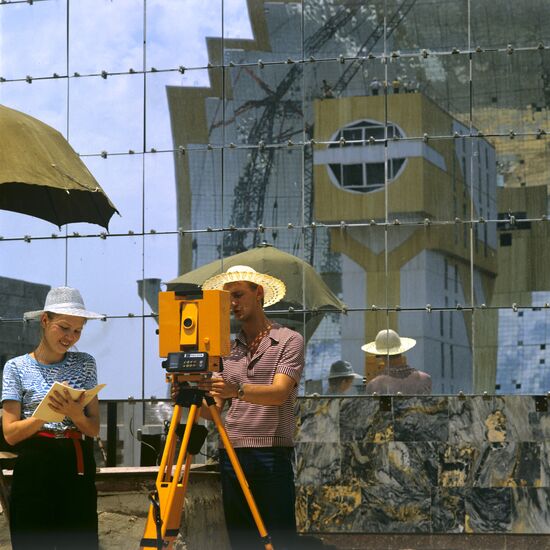 Land surveyors