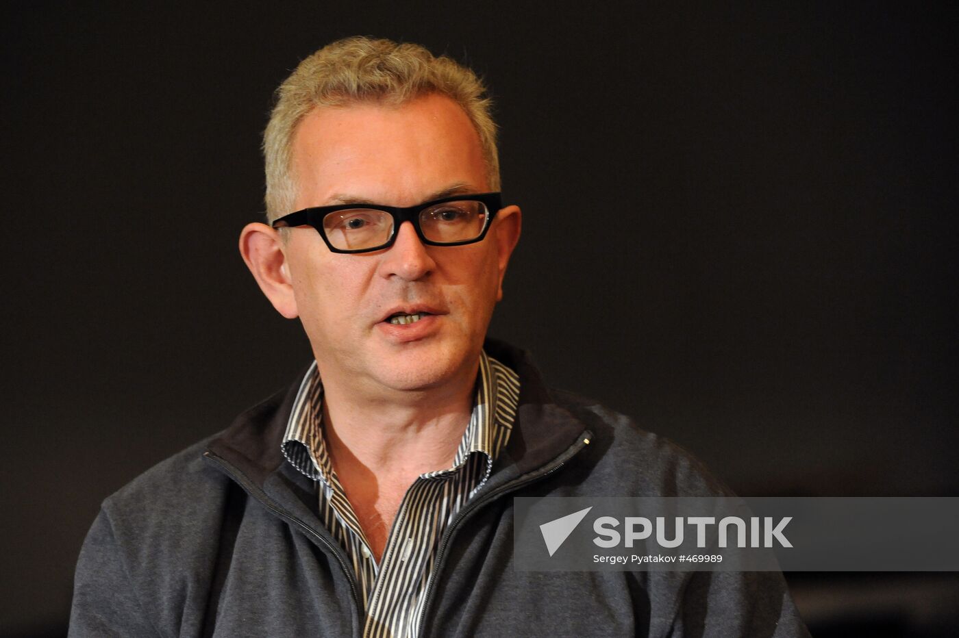 Theater director Lukas Hemleb