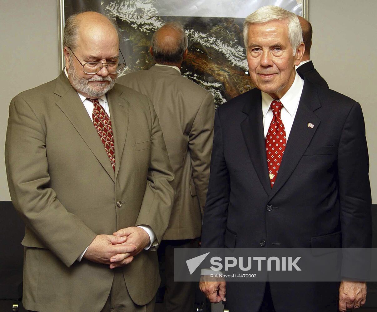 U.S. Senator Richard Lugar visits Tbilisi