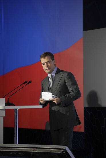 Russian President attends 2nd International Nanotechnology Forum
