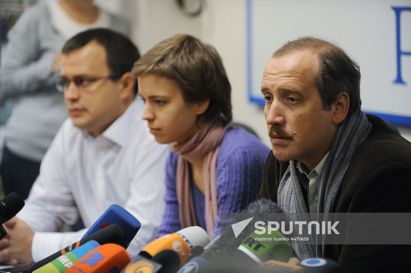 Sergei Sokolov, Ilya Politkovsky, and Vera Politkovskaya