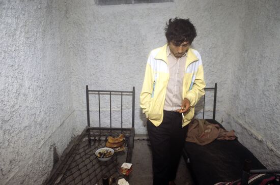 The arrested in investigative isolation ward