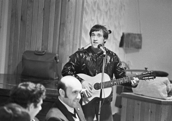 Taganka Theater actor Vladimir Vysotsky