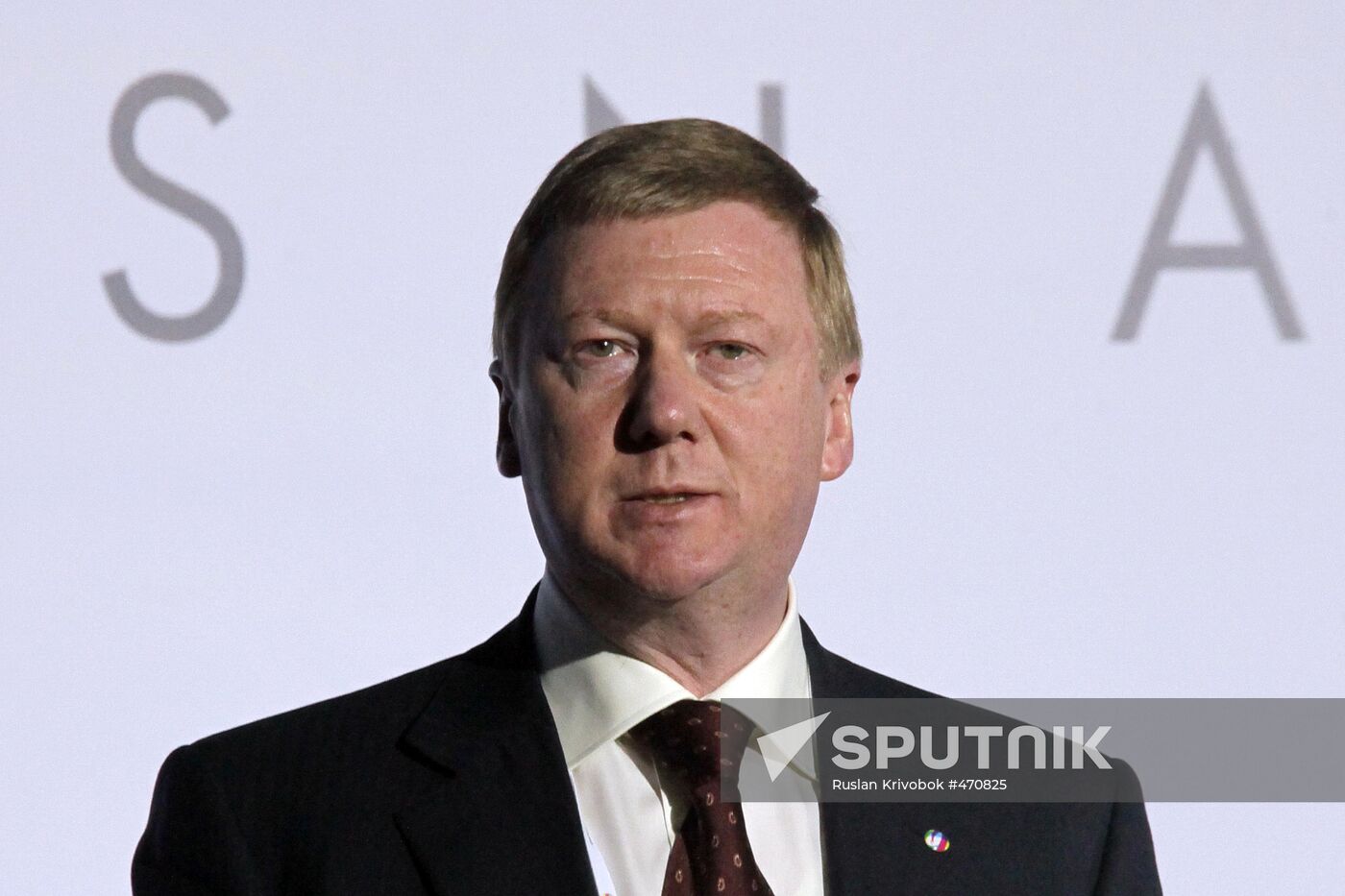 Anatoly Chubais at 2009 Nanotechnology International Forum
