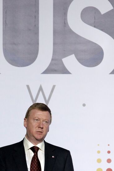 Anatoly Chubais at 2009 Nanotechnology International Forum