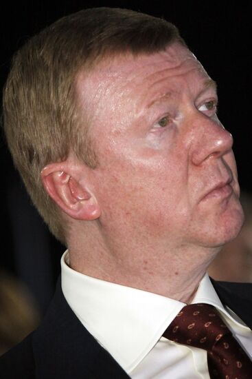 Anatoly Chubais at 2009 Nanotechnology International Forum
