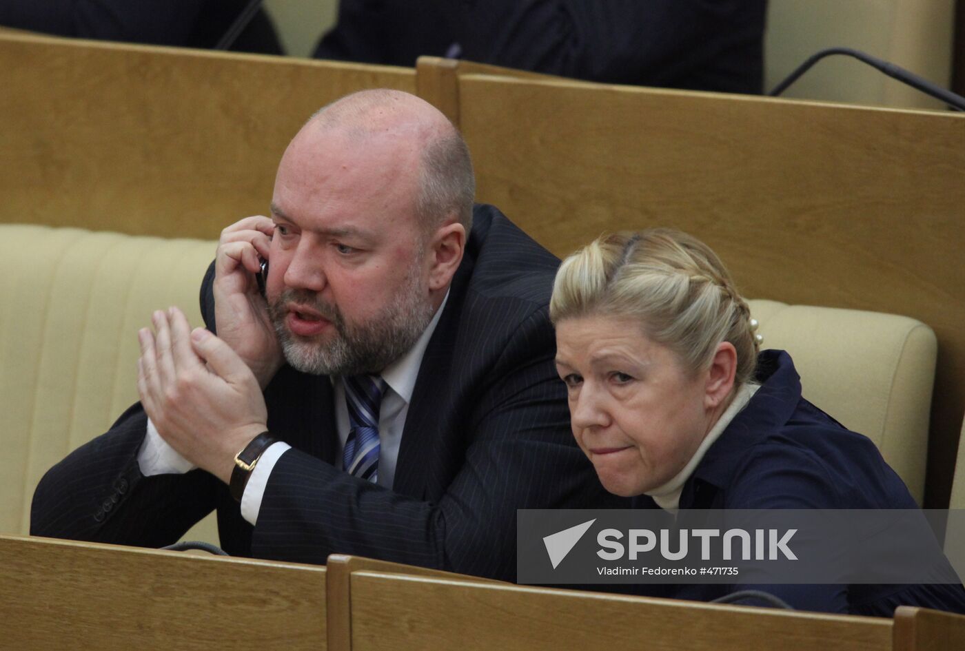 Pavel Krasheninnikov, Yelena Mizulina