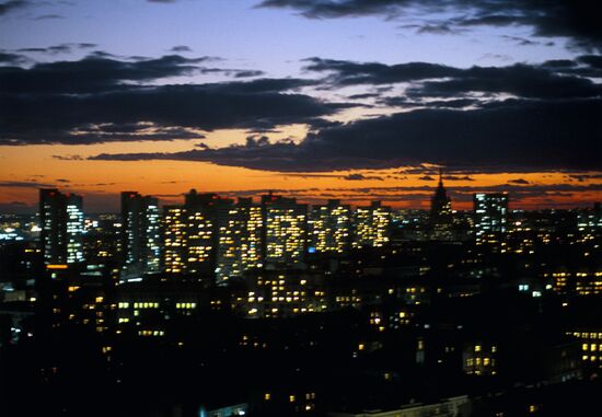 Panorama of Moscow