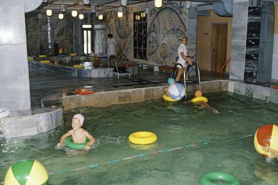 Swimming pool at Prikarpatles Kindergarten