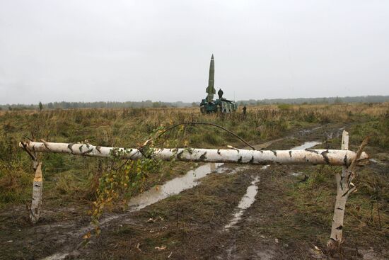 Tochka missile launched from test area in Kaliningrad Region