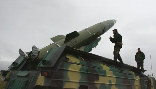 Tochka missile launched from test area in Kaliningrad Region