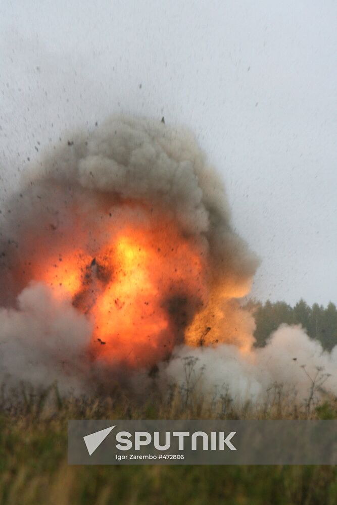 Tochka missile launched from test area in Kaliningrad Region