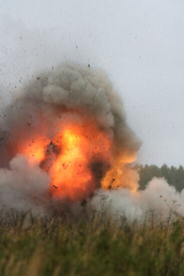 Tochka missile launched from test area in Kaliningrad Region