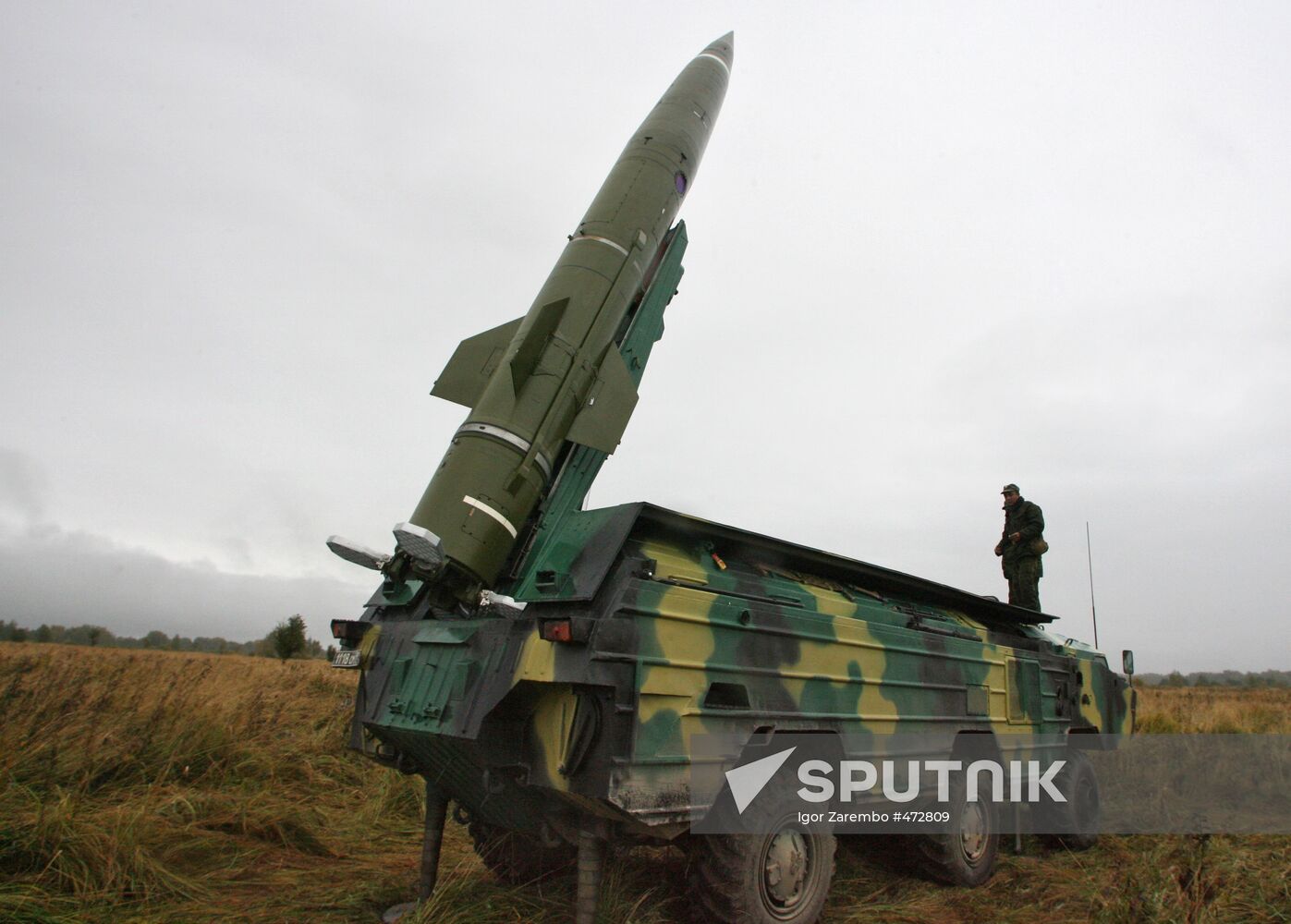 Tochka missile launched from test area in Kaliningrad Region
