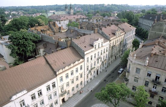 View of Lvov city