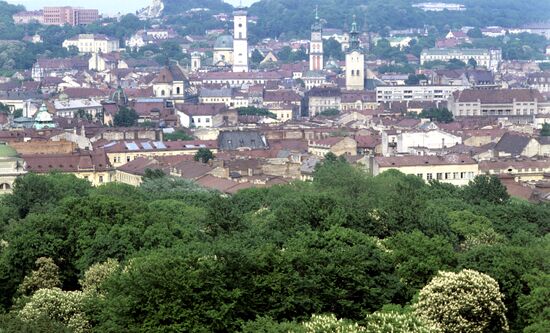 View of Old Lvov