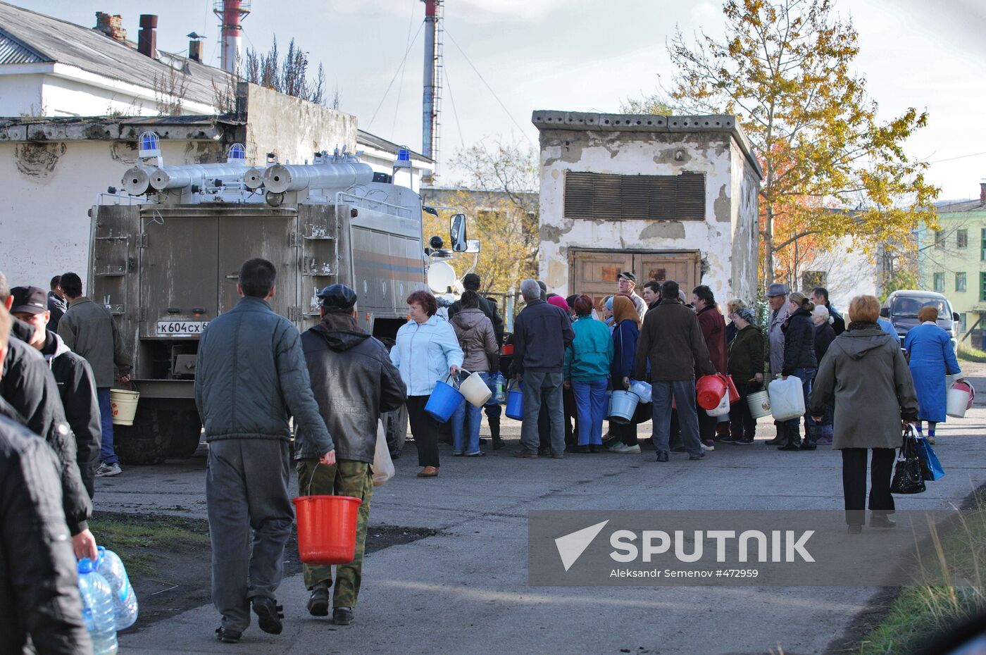 Sakhalin's Shakhtyorsk suffers water stress