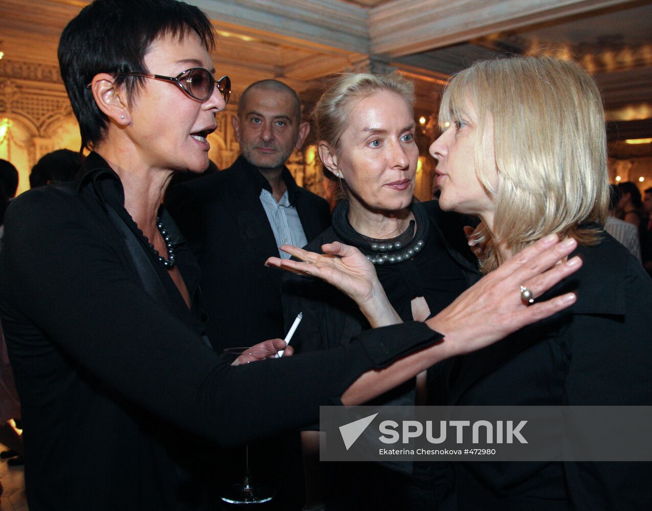 Irina Khakamada, Olga Sviblova and Vera Glagoleva