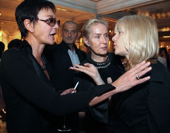 Irina Khakamada, Olga Sviblova and Vera Glagoleva