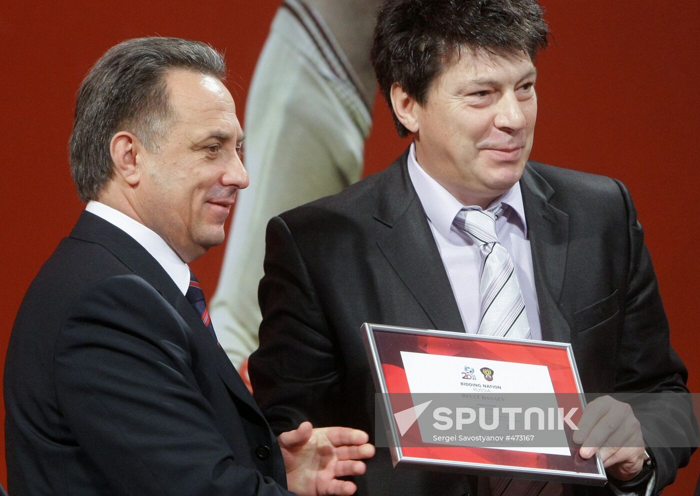Rinat Dasayev, Vitaly Mutko