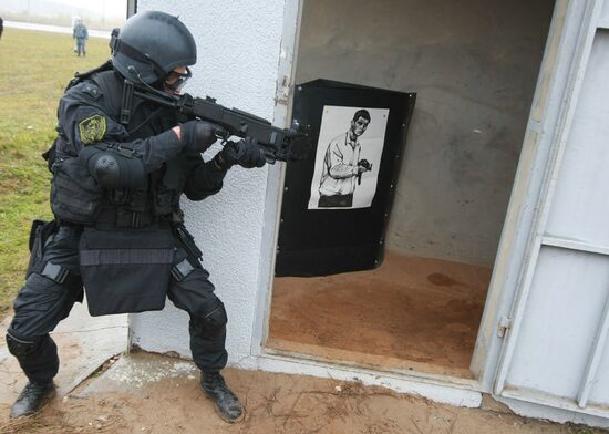 Russian Interior Ministry holds situational tactical exercise