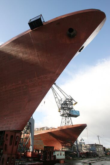 Yantar shipyard in Kaliningrad