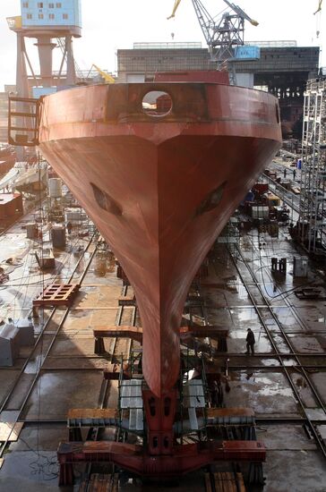 Yantar shipyard in Kaliningrad